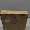 Plant Stand Indoor Outdoor 2 Tier 27" Tall Metal Potted Holder Rack Flower Pot Stand Heavy Duty Plant Shelf Rustproof Iron Multiple Plant Round Supports Rack for Planter Corner Garden Balcony Patio