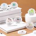 30 Pcs Funny Trophy Awards Gifts Bulk Employee Appreciation Week Gift Mini Acrylic Reward Teacher Nurse Coworker Team Small Clear Acrylic Medallions for Office