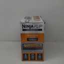 Ninja Flip Toaster Oven&Air Fryer, 8-in-1 Functionality, Flip Up&Away Capability for Storage Space, LargeCapacity, Air Fry Basket, SheetPan, Wire Rack&Removable Crumb Tray, Stainless,1800 watts, SP151