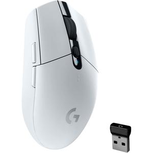 Logitech G305 LIGHTSPEED Wireless Gaming Mouse, Hero 12K Sensor, 12,000 DPI, Lightweight, 6 Programmable Buttons, 250h Battery Life, On-Board Memory, PC/Mac - White