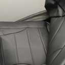 Coverado Seat Covers, Car Seat Covers Full Set, Black Car Seat Cover, Car Seat Covers Front Seats Back Seat Cover, Waterproof Car Seat Cushion, Leather Seat Covers Seat Protector Fit for Most Cars