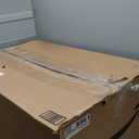 PURE ERA Bullnose Carpet Stair Treads Set Tape Free Non-Slip Indoor Stair Protectors Pet Friendly Rugs 9.5" x 30"(2 Pieces,Grey Diamond Trellis)