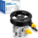 Power Steering Pump with Pulley Fits for Toyota Tundra 2005-2006, Sienna 2007-2010, 4Runner 2003-2009, FJ Cruiser 2007-2009 3.5L 4.0L Replaces 21-5363, 44310-08020, 44310-0C050 Power Assist Pump