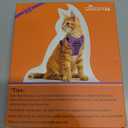 Halypet Cat Harness and Leash Set [MAX Safety 4th-Gen Upgrade] Escape Proof Adjustable Cat Leash Comfortable Soft Vest Easy to Wear Kitten Harness with Reflective Strip for Cats Walking, M Black (Medium (13-18lb))