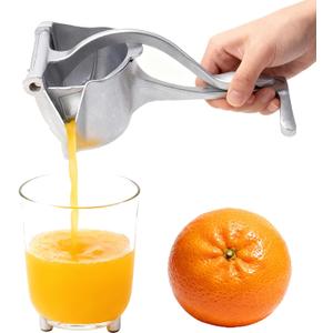 Manual Juicer, Hand Juicer Squeezer, Lemon Squeezer, Fresh Fruit Juice Extractor, Ergonomic Grip & Easy To Clean  Ideal For Fruits (Orange, Pomegranate, Lime, Grapefruit) | Home Kitchen Must-Have