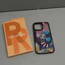 Compatible for iPhone 14 Pro Max Case Cute Aesthetic - Durable Shockproof 6.6 ft Drop Impact Phone Case Cover with Funny Fashion Skeleton Halloween Horror 6.7" Black