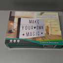 Cinema Light Box Personalized Neon Signs, Warm White LEDs Lightbox with Letters, Numbers, Symbols