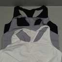 Hanes Women's Racerback Cotton T-Back Bralette (3 Pack) 2XL