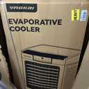 VAGKRI Swamp Cooler, 3100CFM Evaporative Air Cooler with 3 Modes & Wind Speeds, 120Oscillation, 24H Timer, Portable Outdoor Air Conditioner with Auto Fill for Patio Garage Commercial Use, 12 Gallon