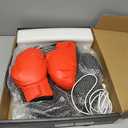 TGLLM Music Boxing Machine for Kids and Adults, Wall Mounted Bluetooth Punching Trainer with Boxing Gloves, Intelligent LED Boxing Target Workout Machine for Teenagers Boys Girls