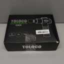 TOLOCO Massage Gun, Deep Tissue Back Massage for Athletes for Pain Relief, Percussion Massager with 10 Massages Heads & Silent Brushless Motor, Valentines Day Gifts for Him Her, Black