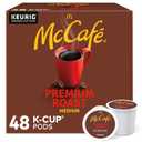 McCaf Premium Roast, Keurig Single Serve K-Cup Pods, Medium Roast Coffee Pods, 48 Count