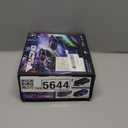 Mini RC Drift Car 1:64 Scale, Remote Control Car with LED Lights & 2-Speed Modes, 2.4GHz Stunt Drifting RC Toys with 4 Obstacles & Track Mat, Hobby Gift for Kids & Adults, Black