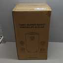 Keenray Large Towel Warmer Bucket, Luxury Towel Warmer for Bathroom, LCD Screen for Time and Temperature, Delay Time Up to 24 Hours, Fits 3 Large Towels, Blankets, Bathrobes, PJ's, Gift for Him & Her (Creamy White)