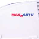 Maxx II 00-933081 Standard Vent Cover, One Piece Design, Super Tough Wind Resistant Cover for Roof Vents, White