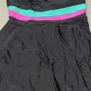 Popvil Women One Piece Swimsuit 2026 Tummy Control Bathing Suit Neon Modest Swim Dress with Skirt Full Coverage Size L