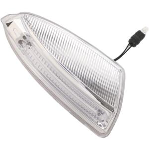 Riloer LED Side Mirrors, 1PC Automotive Right Turn Signal Lamp Indicator Light Replacement, Compatible with Mercedes-Benz ML W164 LCI 2008-2010 1649061400 A1649061300