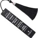 Hafhue You Are Beautiful Psalm 139:14 Metal Bookmark with Tassels, Bible Verse Bookmark for Bookish Bookworm, Inspirational Gifts for Book Lover Reader, Religious Christian Gifts for Christians Sister