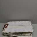 Boao 6 Pack Neutral Winter Storage Baskets for Gifts Empty Collapsible Large Christmas Storage Gift Bins Canvas Laundry Containers Foldable Box with Handle for Office Home Bedroom Clothes