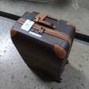 DELSEY PARIS Chatelet Air 2.0 - Hardside Checked Luggage 28 Inch Large - TSA Lock - 360 Spinner Wheels- Polycarbonate Travel Suitcase  Chocolate Brown