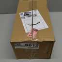 Ceramic Raised Cat Bowls, Elevated Tilted Cat Food and Water Bowls Set, Porcelain Stress Free Pet Feeder Dish for Cats and Small Dogs, Dishwasher and Microwave Safe, Set of 2(Black)