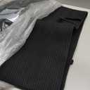 YOUDENOVA Woven Rope Laundry Hamper Basket, 58L Tall Laundry Basket, Baby Nursery Hamper for Blanket Storage in Bedroom-Large- Black