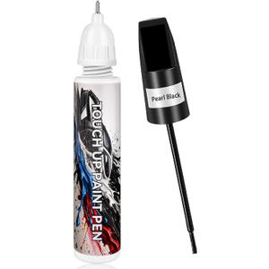 Pearl Black Touch Up Paint for Cars, Car Paint Scratch Repair, Auto Paint Repair Pen, Automotive Scratch Remover, Professional Seamless Coverage, Color Accurate, Long lasting Adhension, Fast Drying