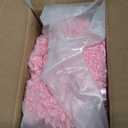 8.5oz Crinkle Paper Filler, Gift Baskets Gift Boxes Crafts Shredded Cut Paper Packaging Decorative Stuffing & Cushioning Confetti for Easter Birthday Wedding Party Favor Pink