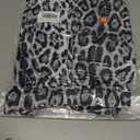 Cheetah Print 2 Piece Set for Women Sleeveless Leopard Print Cropp Top Bodycon Pant Outfit with Lace Y2K Club Tracksuit (M)
