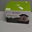 TT Nature Bird Feeder with Camera, Upgraded 1.5L Smart Birdhouse Al Identify for 10000 Plus Species, Auto Capture & Real-time Notifications, Ideal Gift for Bird Lovers (Iron Roof)