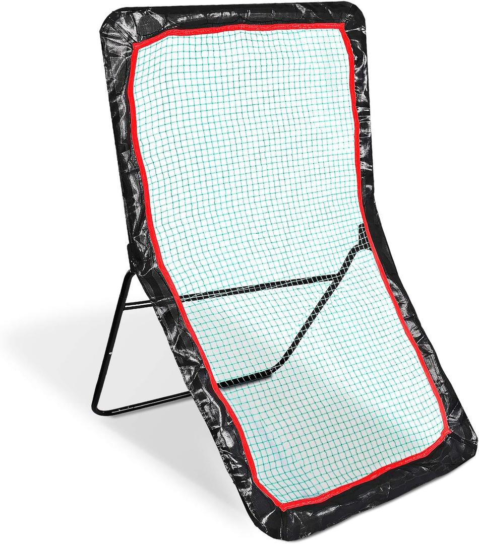 Premium 4x7ft Lacrosse Rebounder for Backyard Training - EST 2018 