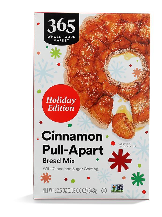 365 by Whole Foods Market, Cinnamon Pull Apart Bread Mix, 22.7 Ounce BBD: 09-05-26