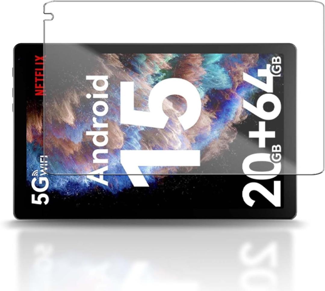 2-Pack Screen Protector for Evermyth Android 15 Tablet 10 inch, 9H Hardness Tempered Glass for Evermyth Tablet, Anti-Scratch, Bubble Free, HD Clarity