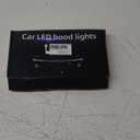 Car LED Hood Light Strip, 70 Inch 12V Flexible Waterproof Daytime Running Lights for Car, Universal Engine Cover Decoration Accessories for Cars, SUVs, Trucks, Dynamic Scan Start-up Effect (White)