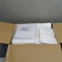 Zubebe 200 Pack Cushion Foam Pouches 4 Sizes Packing Foam Dish Packing Moving Supplies Pouches Cushioning with Fragile Labels(16 x 16 In,12 x 12 In, 12 x 8 In, 10 x 6 in)