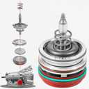 High performance Corvette Servo Piston Assembly with Cover, Snap Ring and Pin for GM 1982-2014 700R4 4L60E 4L65E 4L70E Transmissions