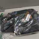 Black Floral Shower Curtain, Boho Flower Leaves Vintage Rustic Farmhouse Shower Curtain for Bathroom Waterproof Polyester Fabric with 12 Hooks, 72 x 72 Inches