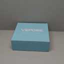 Vepose Women's Combat Ankle Boots Lace up Comfortable Short Booties Low Heel (7, Black)