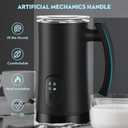 Electric Milk Frother, 4 in 1 Milk Steamer,11.8oz/350ml Automatic Warm and Cold Foam Maker for Coffee,Latte, Cappuccino, Macchiato, Hot Chocolate
