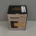 1500W Space Heaters for Indoor Use, Portable PTC Ceramic Space Heater, Small Space Heater with Thermostat, Three Modes, Overheat and Tip-Over Protection for Office Home (BLACK)