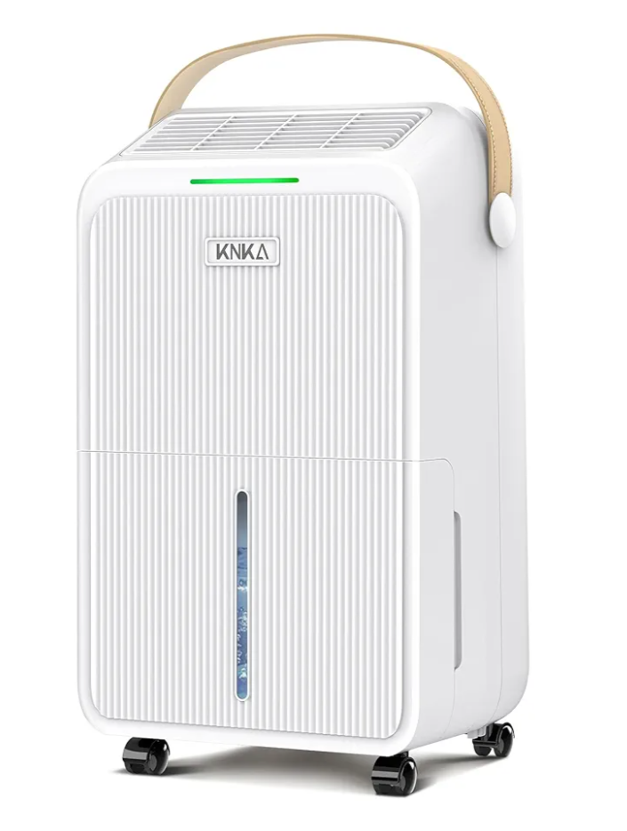 KNKA 2500 Sq.Ft Dehumidifiers for Home with Drain Hose Max 34 Pints, Dehumidifier for Basement, Bedroom, Bathroom, Large Room, Three Modes, Intelligent Humidity Control, Dry Clothes, 24HR Timer KNKA 2500 Sq.Ft Dehumidifiers for Home with Drain Hose Max 34 Pints, Dehumidifier for Basement, Bedroom, Bathroom, Large Room, Three Modes, Intelligent Humidity Control, Dry Clothes, 24HR Timer
