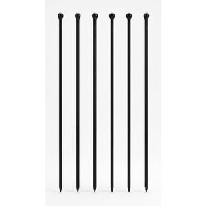 Square Steel Key Stock (Bar), Undersized Cold-Drawn Steel Bars (Pack of 6) - Precision Key Stock, Plain Finish 3FT