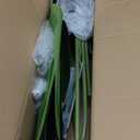 Artificial Bird of Paradise Plant 4Ft Fake Tropical Palm Tree with 8Trunks Faux Banana Leaf Trees in Pot for Home Indoor Outdoor Office Modern Decor Housewarming Gift1Pcs (1pack)