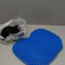 NEW-Vi Anti-Slip Kayak Seat Cushion - Waterproof Thicken Gel Boat Kayak Canoe Rowing Stadium Pad for Sit in Kayak Chair Kayak Accessories Equipment Gear for Fishing Kayak (Blue)