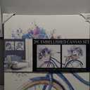 2 Piece Embellished Canvas Set 24"×24" 