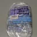 Henoyso 24 Pcs Snowflake Clear Gift Bags Princess Winter Party Favors Bag Valentines Plastic PVC Goodie Candy Treat Tote with Handle Gift Wrapping Supplies, 7.8 x 3.1 in (Snow)