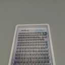 Natural Lash Clusters Kit Wispy Lash Extension Kit Cluster Eyelash Extension C-curly Cluster Lashes Kit DIY Eyelash Extension Kit Natural Eyelash Clusters with Lash Bond and Seal by Newcally