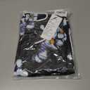 Mens Mesh Floral Shorts Art Print Butterfly Graphic Lightweight Casual Loose Designer Knee Length with Pockets (Black, M)