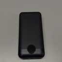 Lightest 5V 2A USB 20000mAh Heated Vest Battery Pack, Power Bank for Heated Jacket, Hoodies, Stadium Seats, Fast Recharging Portable Charge for Heated Clothing, Camping Chair (Black, 20000mAh)