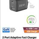 ZGear 2 Port Adaptive Fast Charger
